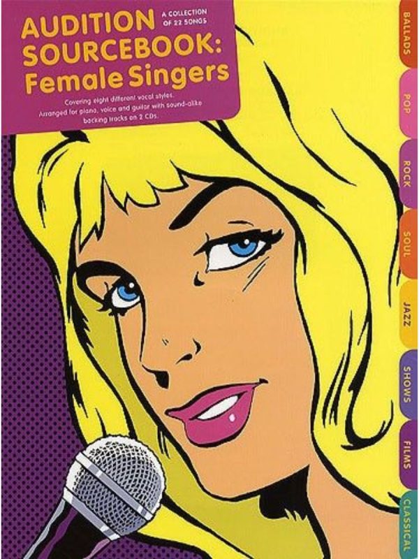 Audition Sourcebook for Female Singers & CD (Piano Vocal Guitar)