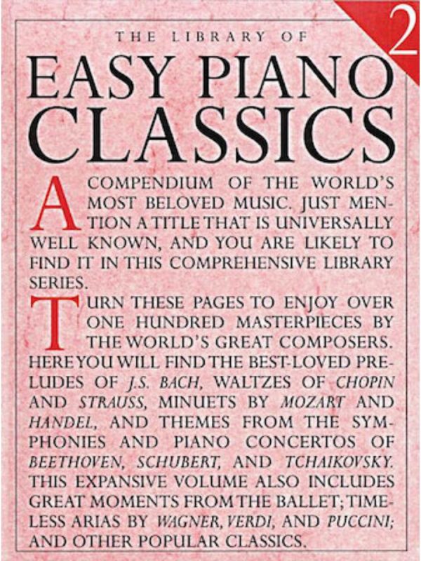 Library of Easy Piano Classics | Book 2