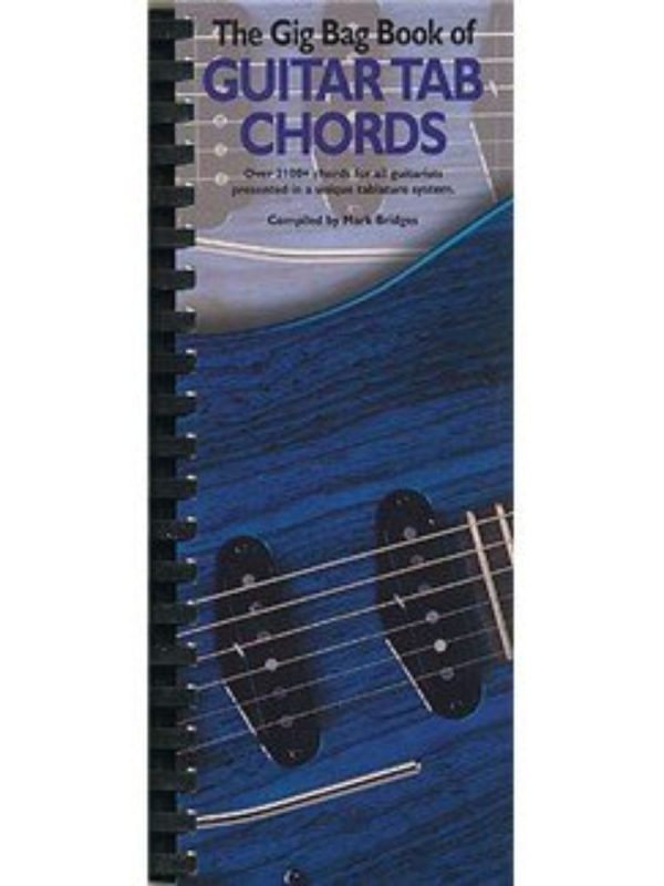 Gig Cover Book of Guitar Tab Chords