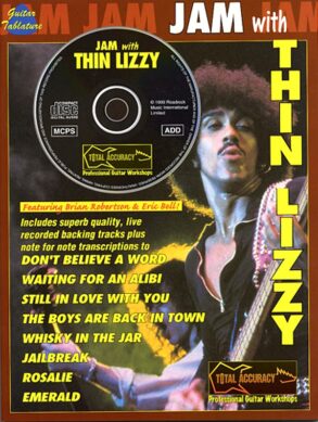 Jam with | Thin Lizzy & CD (Guitar Tab)