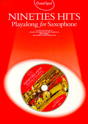 Guest Spot Playalong for Alto Saxophone | Nineties Hits & CD