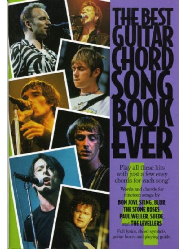 Best Guitar Chord Songbook Ever | Book 4 (Lyrics & Chords)