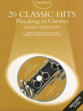 Guest Spot Playalong for Clarinet | 20 Classic Hits & 2 CDs