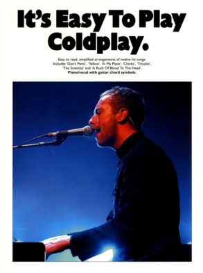 It's Easy to Play | Coldplay (Piano Vocal Guitar)