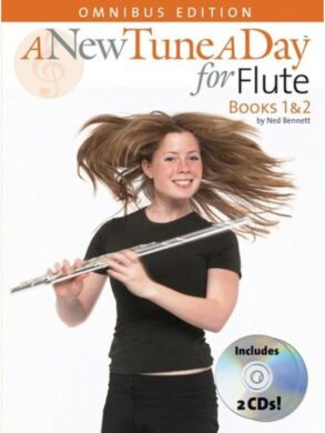 A new Tune a Day for Flute | Books 1 and 2 | with 2 CDs