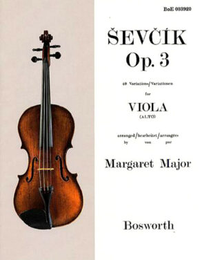 Sevcik | Viola Studies: 40 Variations, Op. 3