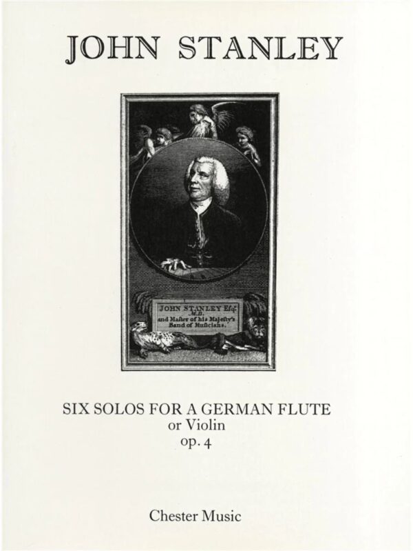 John Stanley | 6 Solos Op.4 for Flute or Violin, and Piano Accomp