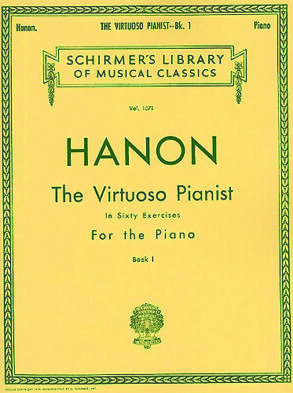 Hanon | The Virtuoso Pianist in Sixty Exercises | Book 1