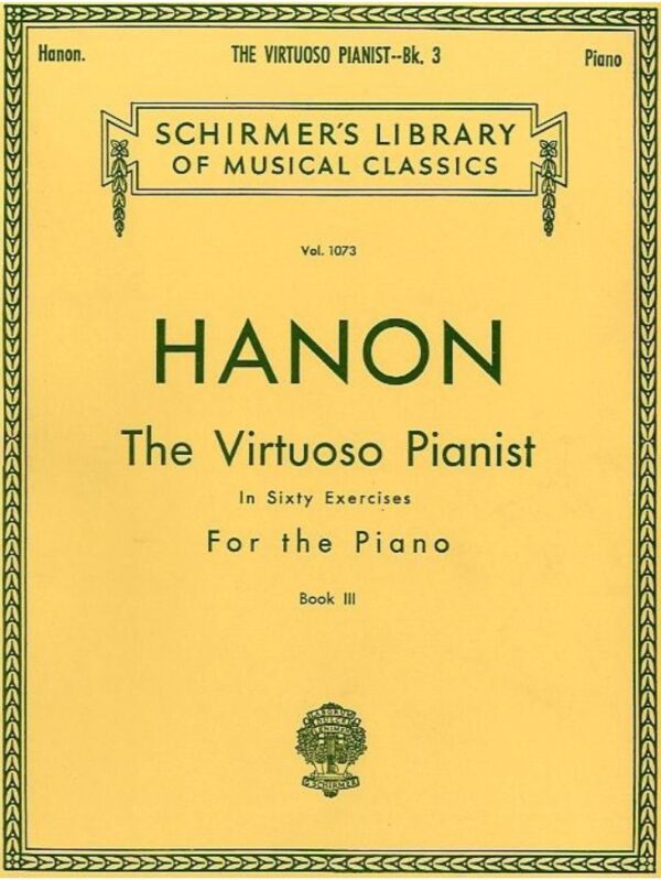 Hanon | The Virtuoso Pianist in 60 Exercises for the Piano | Book 3