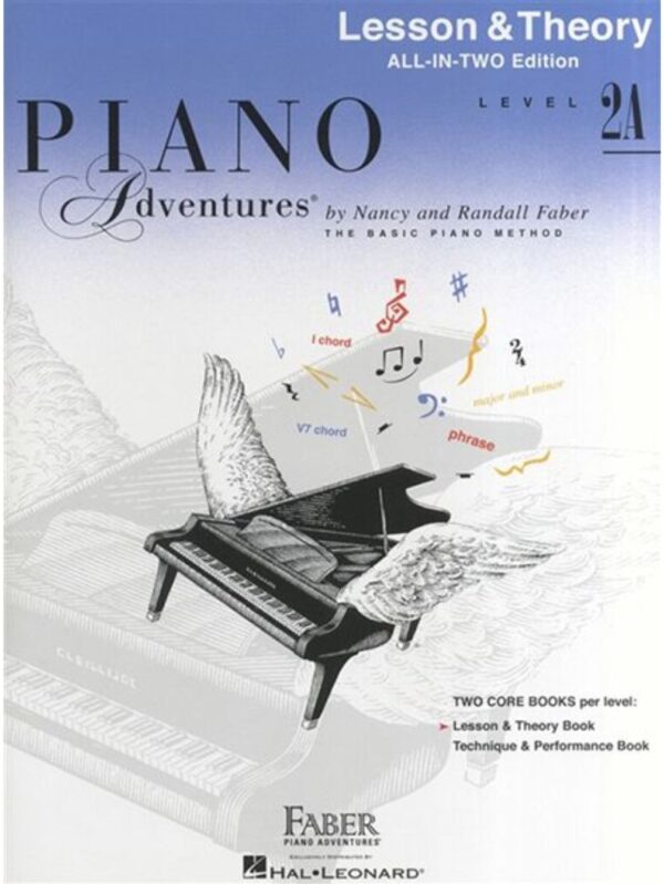 Piano Adventures | All in Two | Lessons and Theory Book | Level 2A