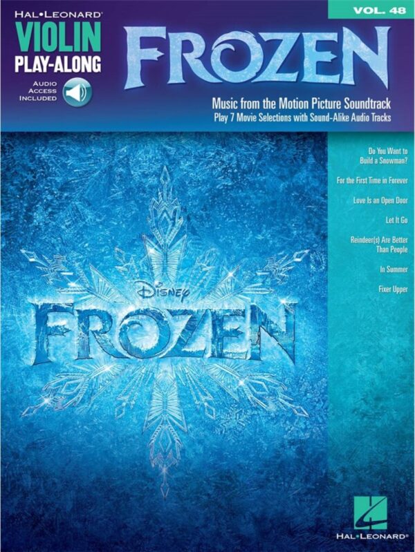 Frozen, Musical | Play Along Series Vol 48 | for Violin