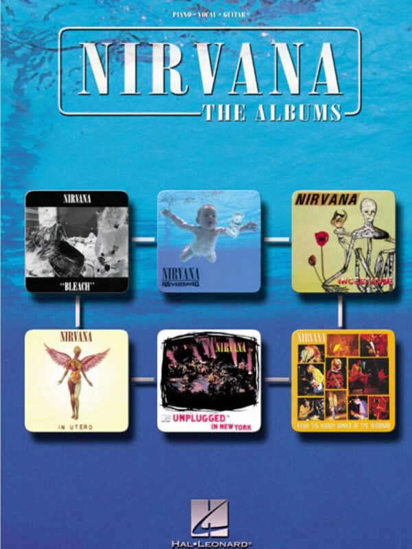 Nirvana | The Albums |collection of 52 songs | Piano, Vocal, Guitar