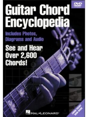 Guitar Chord Encyclopedia | See and hear over 2600 Chords| DVD,booklet