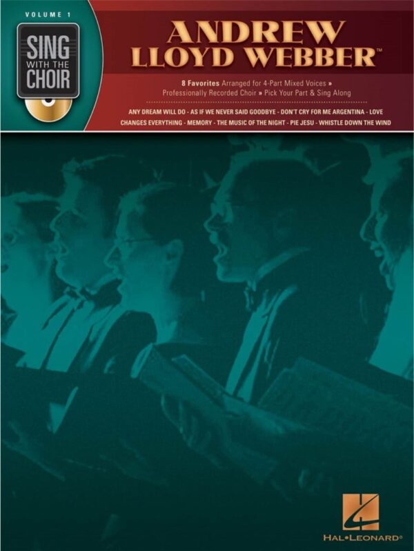 Sing With the Choir Vol 1  | Andrew Lloyd Weber | Book and CD