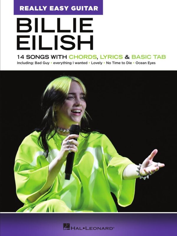 Billie Eilish Strum and Sing for Guitar, Really Easy Guitar