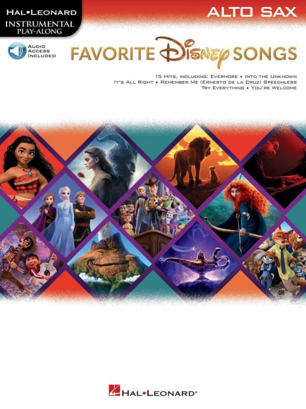 Disney Favourites Playlong for Alto Sax