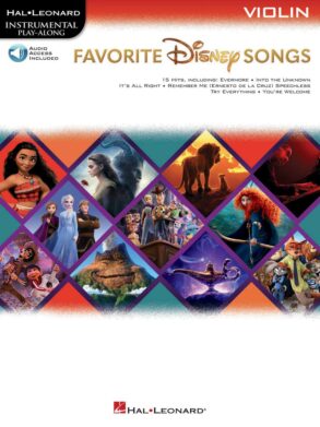 Favourite Disney Songs Playalong for Violin