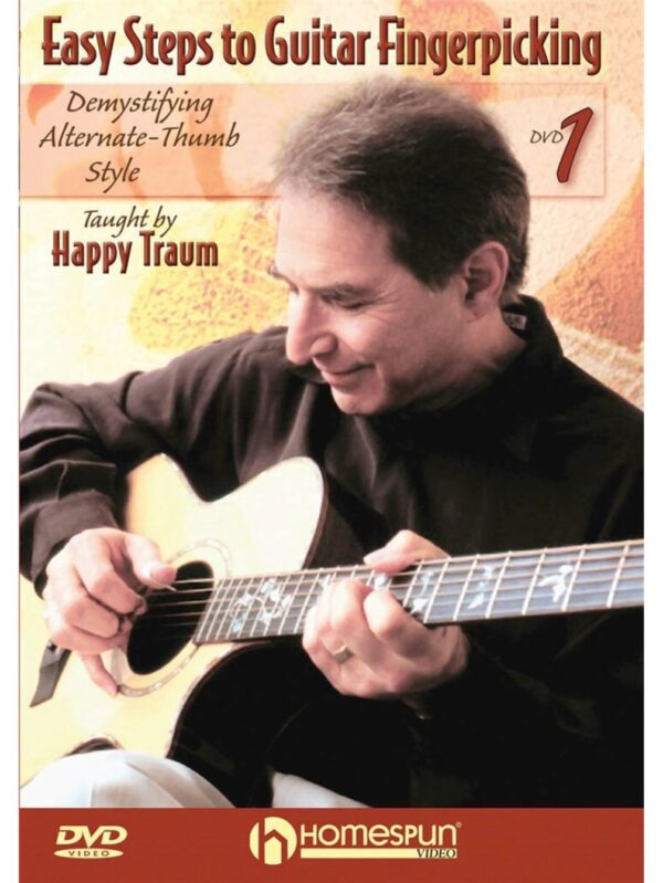 Easy Steps to Guitar Fingerpicking| Happy Traum | DVD