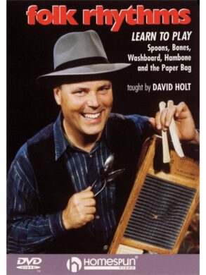 Learn to Play Folk Rhythms Spoons, Bones, Washboard |David Holt| DVD