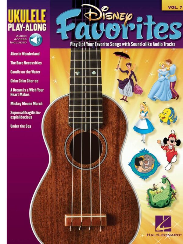 Ukulele Play-Along |Disney Favourites | Book +Audio