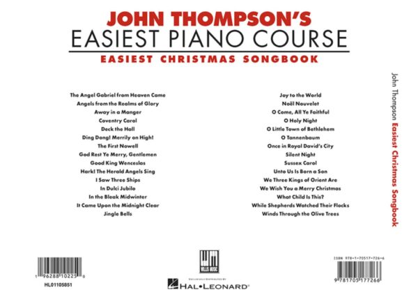 John Thompsonâ€™s Easiest Christmas | 30 Songs for Easiest Piano