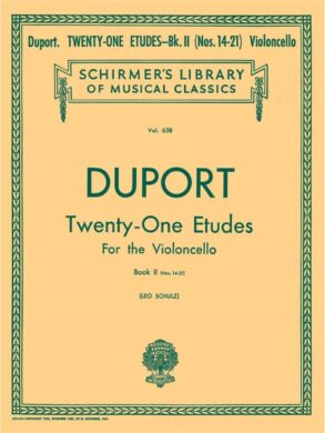 Duport | Twenty-One Etudes for the Cello | Book 2 (Nos 14-21)