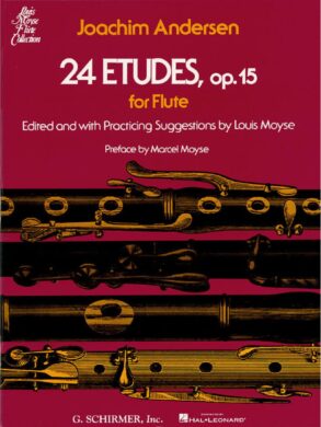 Joachim Anderson | 24 Etudes Op. 15 for Flute | Edited Louis Moyse