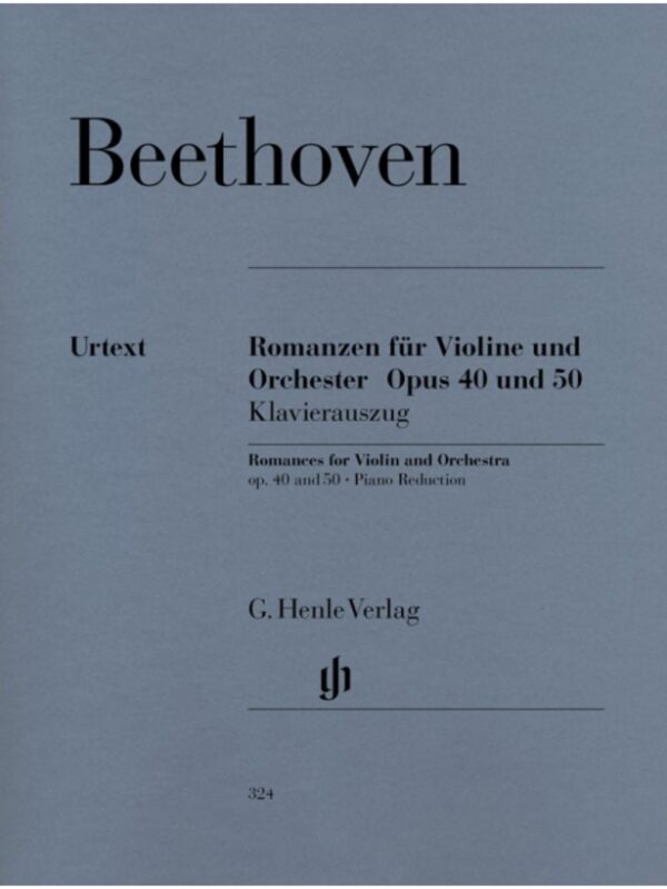 Beethoven | Violin Romances in G major Op.40 and F major Op.50 |+Piano