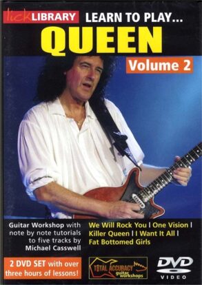 Learn to Play Queen, Volume 2, 2 DVDs