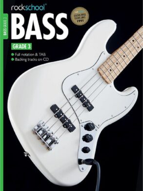 Rockschool Bass Guitar Tuition (2012) â€“ Grade 3 | Book and Audio