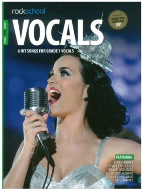 Rockschool Female Vocals Grade 1 Voice | Book and Audio