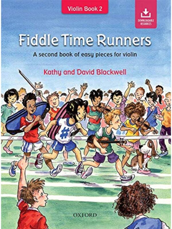 Fiddle Time Runners | 2nd book of Easy pieces for Violin | Book + CD