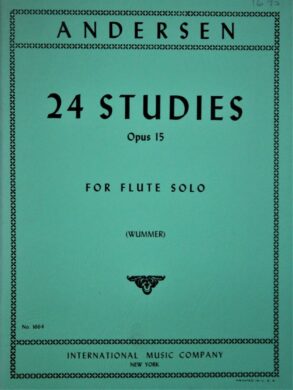 Anderson, Joachim | 24 Etudes for Flute Op.15 | Advanced