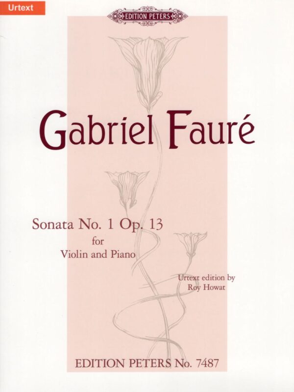 Faure, Gabriel | Violin Sonata No 1 in A Major Op.13 | Violin & Piano