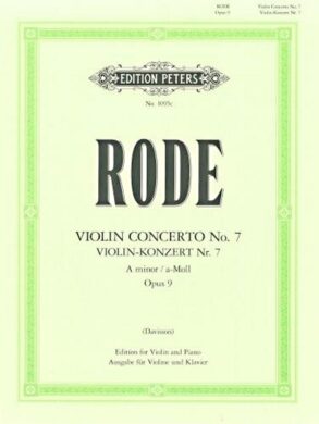 Rode | Violin Concerto No. 7 in A minor, Op. 9 (Violin & Piano)