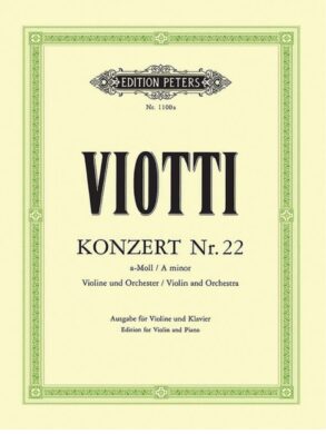 Giovanni Viotti | Violin Concerto No.22 in A minor | Violin and Piano