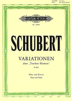 Schubert | Introduction and Variations on Trockne Blumen Flute & Piano