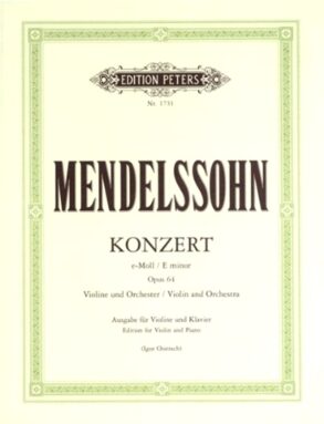 Mendelssohn | Violin Concerto in E minor, Op. 64 (Violin & Piano)