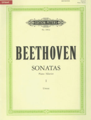 Beethoven | Piano Sonatas (Editors Martienssen & Pauer) | Volume 1