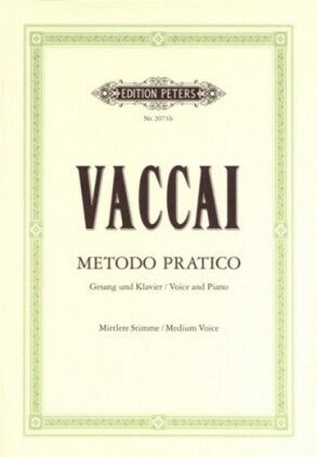 Vaccai | Practical Method of Italian Singing | Medium Voice