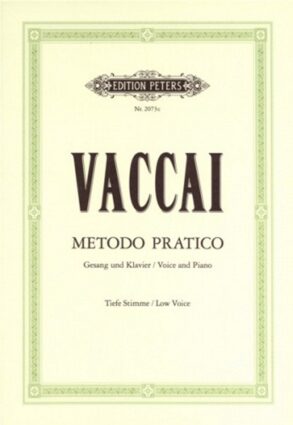 Vaccai | Practical Method of Italian Singing | Low Voice