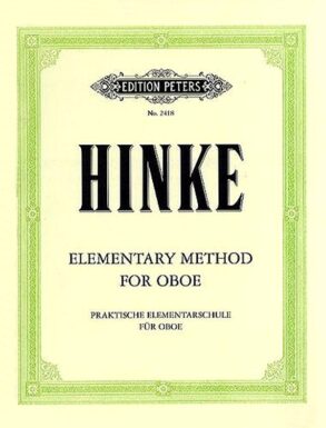 Hinke | Elementary Method for Oboe