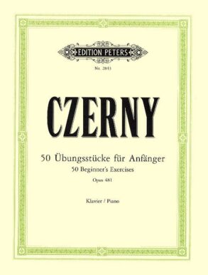 Czerny | 50 Beginner's Exercises, Op. 481 (Piano)