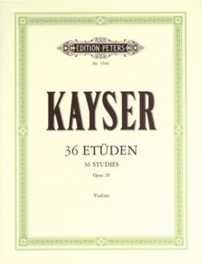 Kayser | 36 Elementary and Progressive Studies, Op. 20 (Violin)