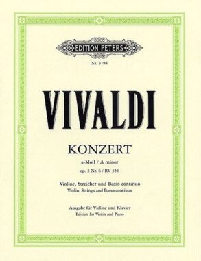 Vivaldi | Violin Concerto in A minor, Op. 3 No. 6