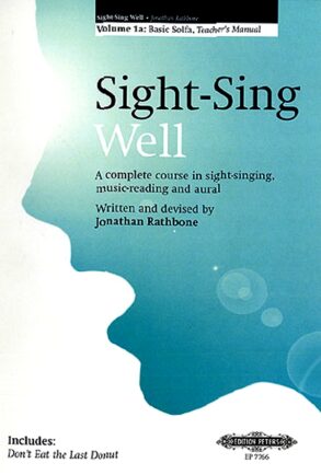 Sight Sing Well | Teacher's Book