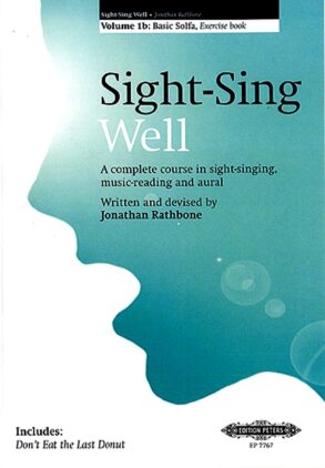 Sight Sing Well | Exercise Book