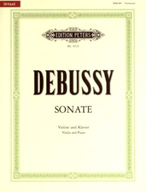 Debussy | Violin Sonata in G minor, L 140 (Violin & Piano)