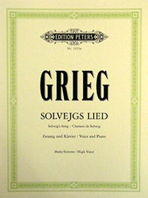 Greig | Solveig's Song from Peer Gynt Suite, Op 55 |High Voice & Piano