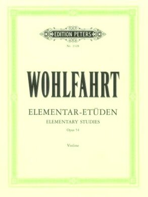 Wohlfahrt | 40 Elementary Studies for Violin, Op. 54